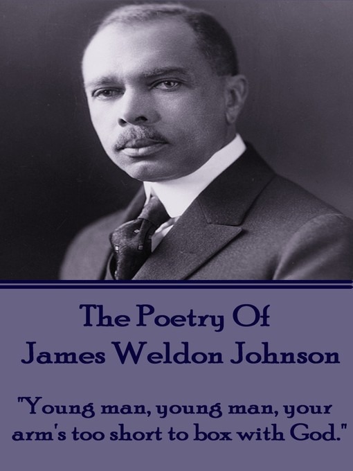 Cover image for The Poetry of James Weldon Johnson